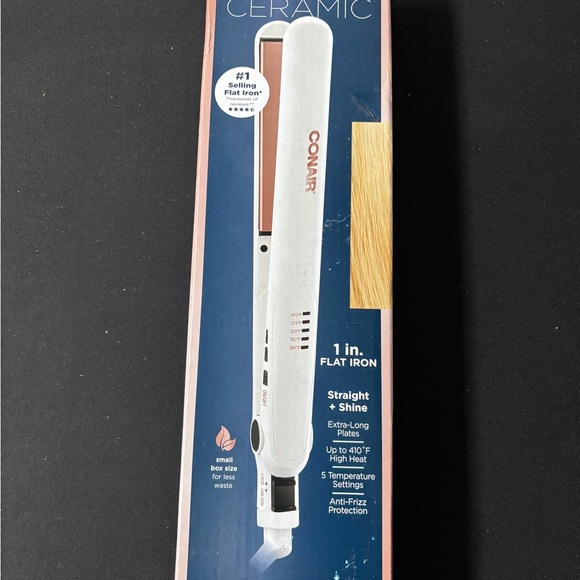 Conair Double Ceramic Curling Iron & Flat Iron  Bundle ? main image 4